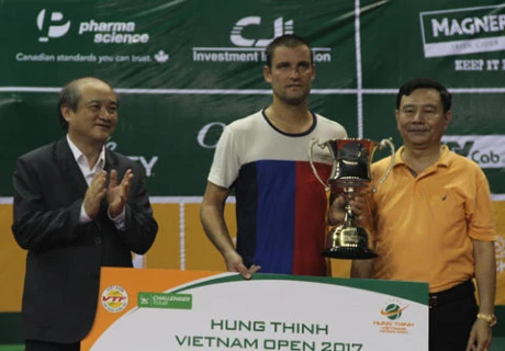 Clôture du tournoi international de tennis Hung Thinh Vietnam Open 2017 