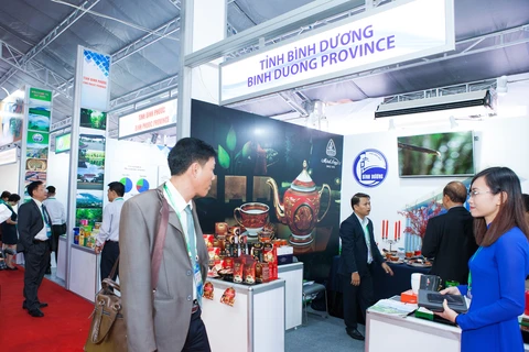 Exposition des produits de Minh Long dans le cadre de la Semaine de l’APEC 2017