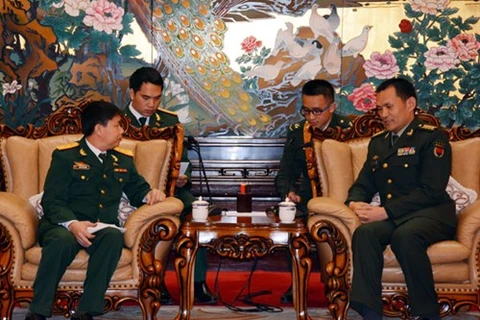Echange des jeunes officiers Vietnam-Chine en 2017