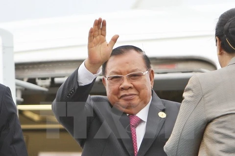 Le secrétaire général du PPRL et président laotien attendu au Vietnam
