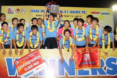 Football : U21 Yokohama remporte le tournoi U21 du journal Thanh Nien 2017