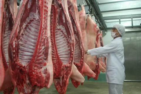 Importation de près de 6.600 tonnes de viande porcine en 2017