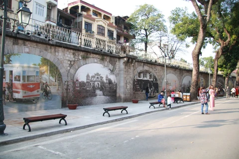 Hanoï : Ouverture d’un espace d’art public dans la rue Phung Hung