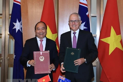 Activités du Premier ministre Nguyên Xuân Phuc en Australie