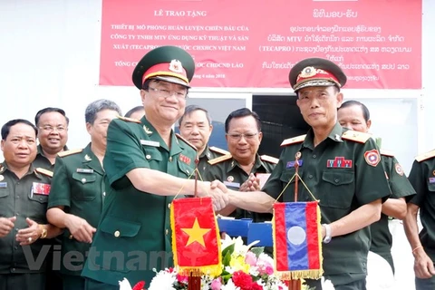 Laos : inauguration d'un centre d’entraînement en simulation construit avec l'aide du Vietnam