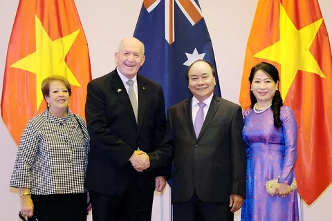 Entrevue entre Nguyen Xuan Phuc et le gouverneur général d'Australie 