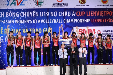 Le Japon remporte le tournoi de volley-ball féminin U19 d'Asie