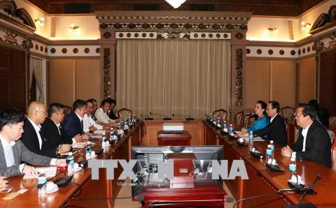 Une délégation la Chambre de commerce et d’industrie du Japon à Ho Chi Minh-Ville