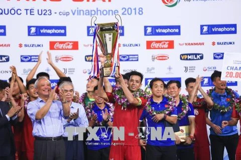 Le Vietnam devient champion du tournoi international Vinaphone U23