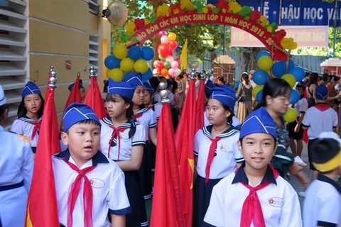 Ambiance festive à la rentrée scolaire !