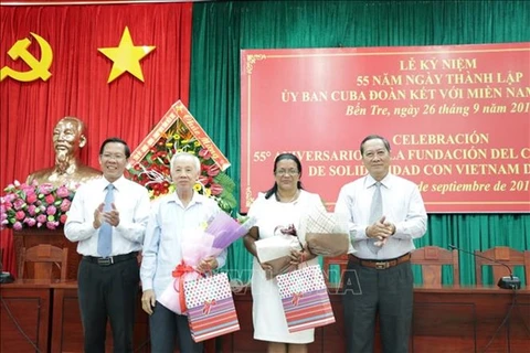 Célébration des 55 ans du Comité cubain de solidarité avec le Sud Vietnam