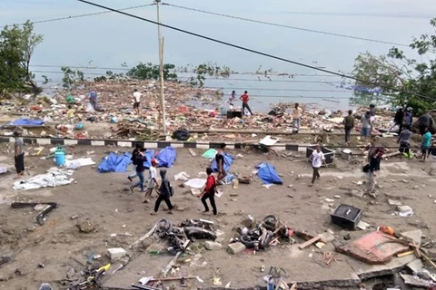 Séisme et tsunami en Indonésie: le bilan monte à plusieurs centaines de morts