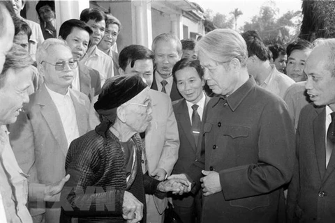 L'ancien secrétaire général Do Muoi, un communiste exemplaire et loyal