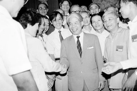 Secrétaire général du PCV Do Muoi : un élève digne du Président Ho Chi Minh