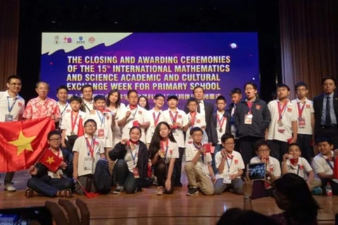 Maths et Sciences : excellente réussite des élèves vietnamiens à l’IMSO 2018