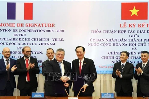 Intensification de la coopération entre Ho Chi Minh-Ville et Lyon (France)