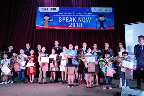 Concours d’éloquence en anglais Speak Now 2018 au Vietnam