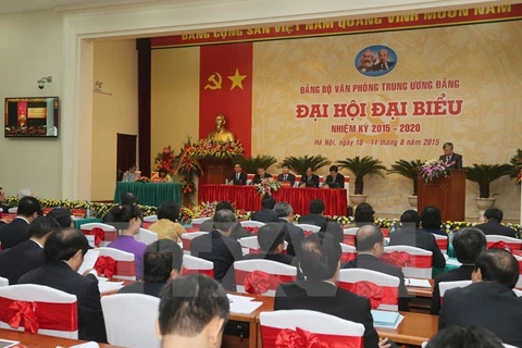 Congrès de l’organisation du PCV au sein du Comité central du Parti