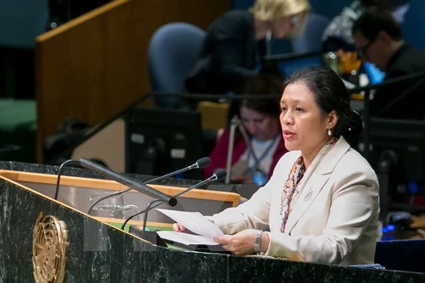 Ambassadrice Nguyên Phuong Nga, cheffe de la Représentation permanente du Vietnam auprès de l’ONU. 