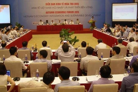 Forum économique d’automne : Économie vietnamienne - Intégration et Développement durable