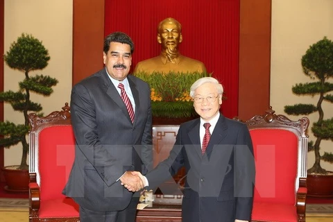 Des dirigeants reçoivent le président vénézuélien