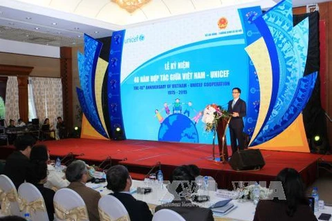 Célébration des 40 ans de coopération Vietnam-UNICEF