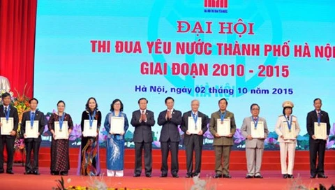 Hanoi organise son congrès d’émulation patriotique 2010-2015