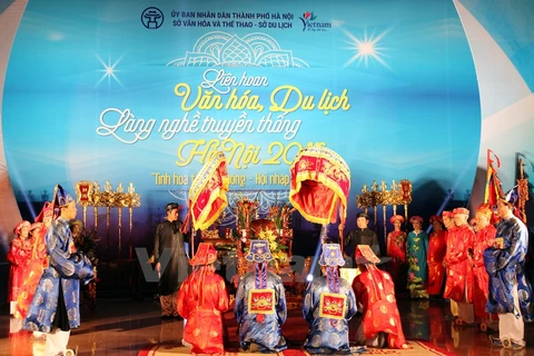 Festival culturel, touristique et des villages de métiers traditionnels de Hanoi 2015
