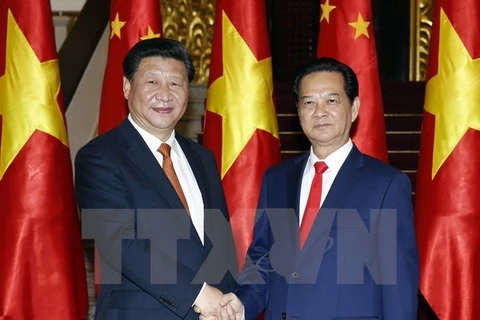Entrevue Nguyen Tan Dung – Xi Jinping