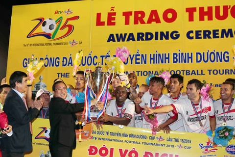 BTV Cup 2015 : l’équipe brésilienne de Bangu Atlético championne