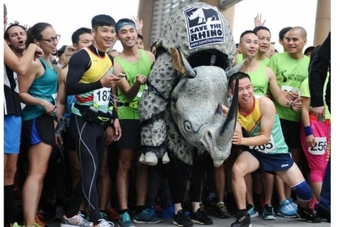 Hanoi : "Course pour les rhinocéros"