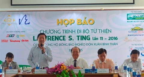 Marche caritative Lawrence S.Ting à Hô Chi Minh-Ville