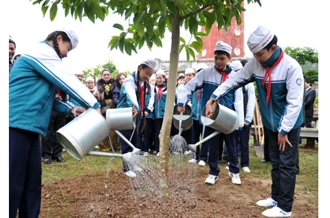 Lancement de la Fête de la plantation d'arbres du Printemps Binh Thân 2016