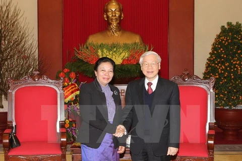Nguyen Phu Trong reçoit l’envoyée spéciale du secrétaire général du PPRL