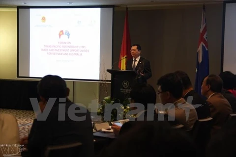 Forum Vietnam-Australie sur les opportunités grâce au TPP