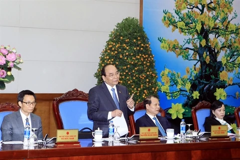 Le vice-Premier ministre Nguyên Xuân Phuc réitère les objectifs pour 2016