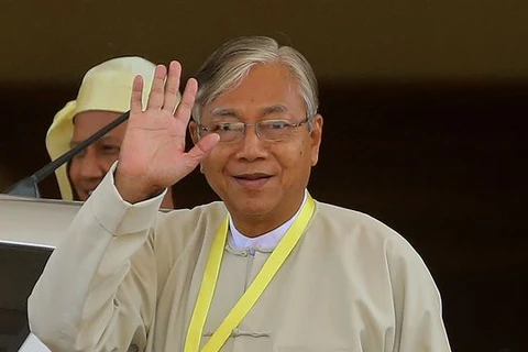 Htin Kyaw devient le nouveau président du Myanmar