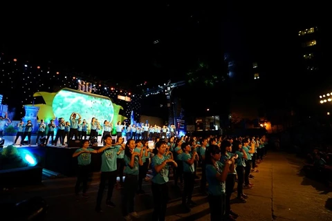 Hanoi fait écho à la campagne Heure de la Terre