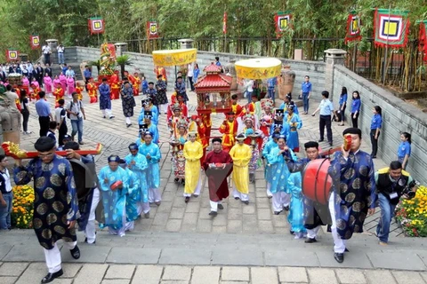 La Fête du temple des rois Hung célébrée dans le pays