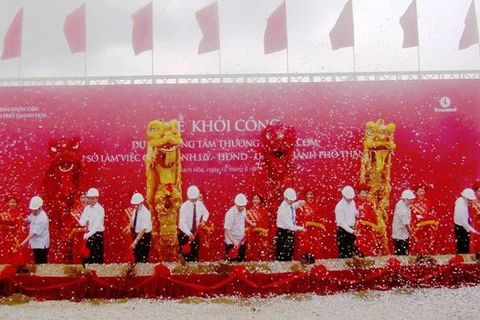 Mise en chantier d’un Centre commercial Vincom à Thanh Hoa