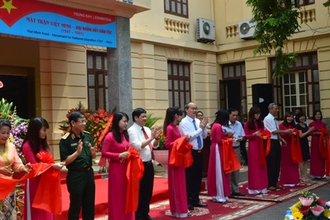 Ouverture de l'exposition "Le Front Viêt Minh pour le bloc de grande union nationale"