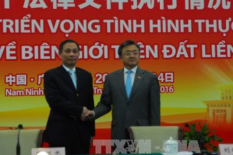 Conférence de bilan sur l'application des accords sur les frontières Vietnam-Chine
