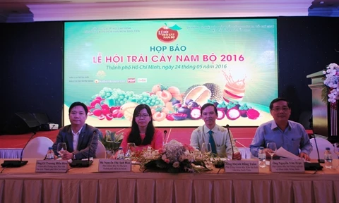 Le 12e Festival des fruits du Sud prévu début juin à Hô Chi Minh-Ville