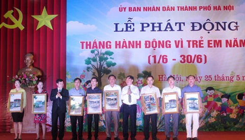 Hanoi: lancement du mois d’action pour les enfants