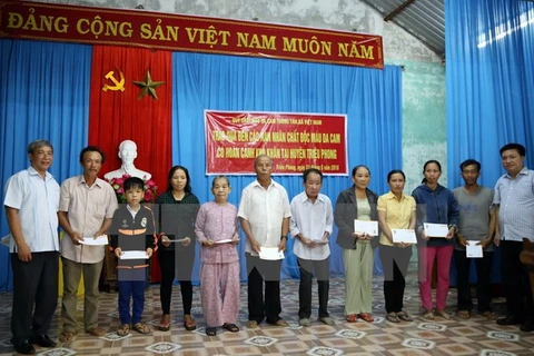 La VNA au chevet des victimes de l'agent orange à Quang Tri