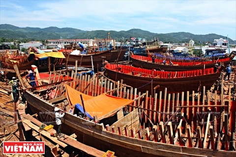 Quang Ngai, terre de construction navale