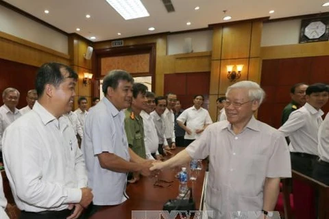 Le chef du Parti exhorte Tay Ninh à exploiter au mieux ses potentiels