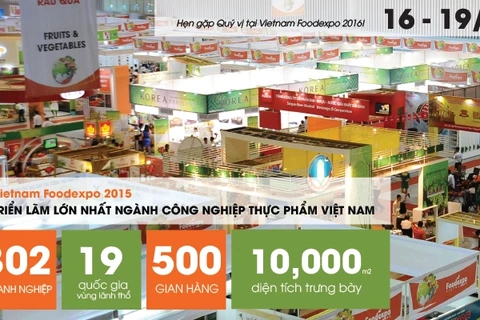 Salon international de l'industrie agroalimentaire du Vietnam 2016 en novembre