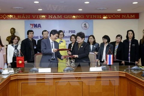 Vietnam-Thaïlande : VNA et PRD intensifient leur coopération dans la communication