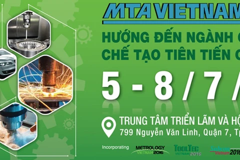 Plus de 410 entreprises participent à l'exposition MTA Vietnam 2016